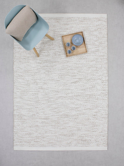 Vloerkleed MOMO Rugs Vaasa White Natural