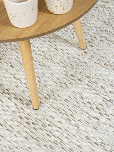 Vloerkleed MOMO Rugs Vaasa White Natural