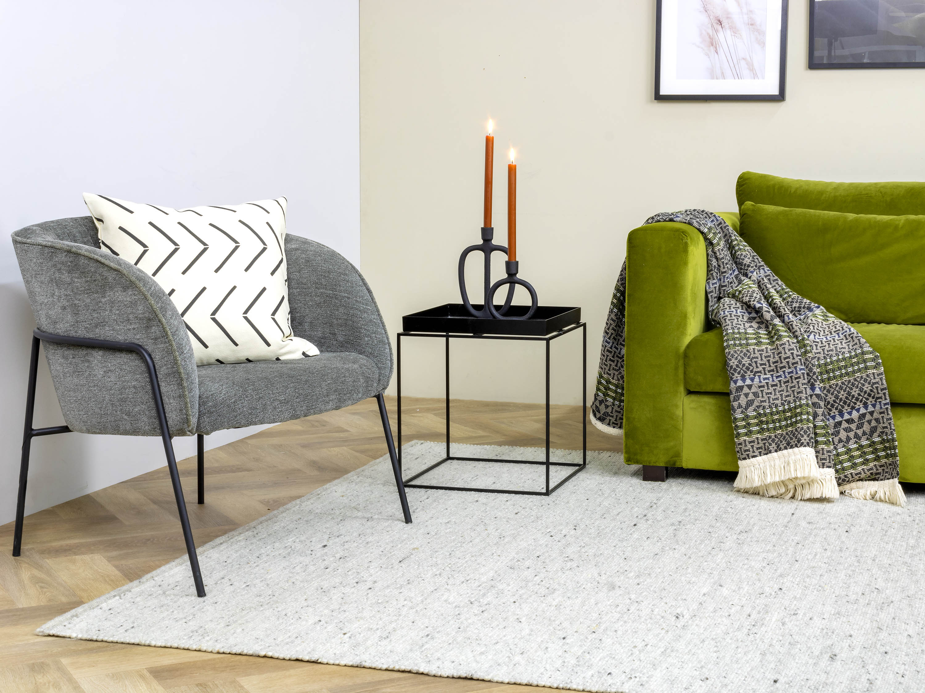 Structuur vloerkleed MOMO Rugs Perledo 133