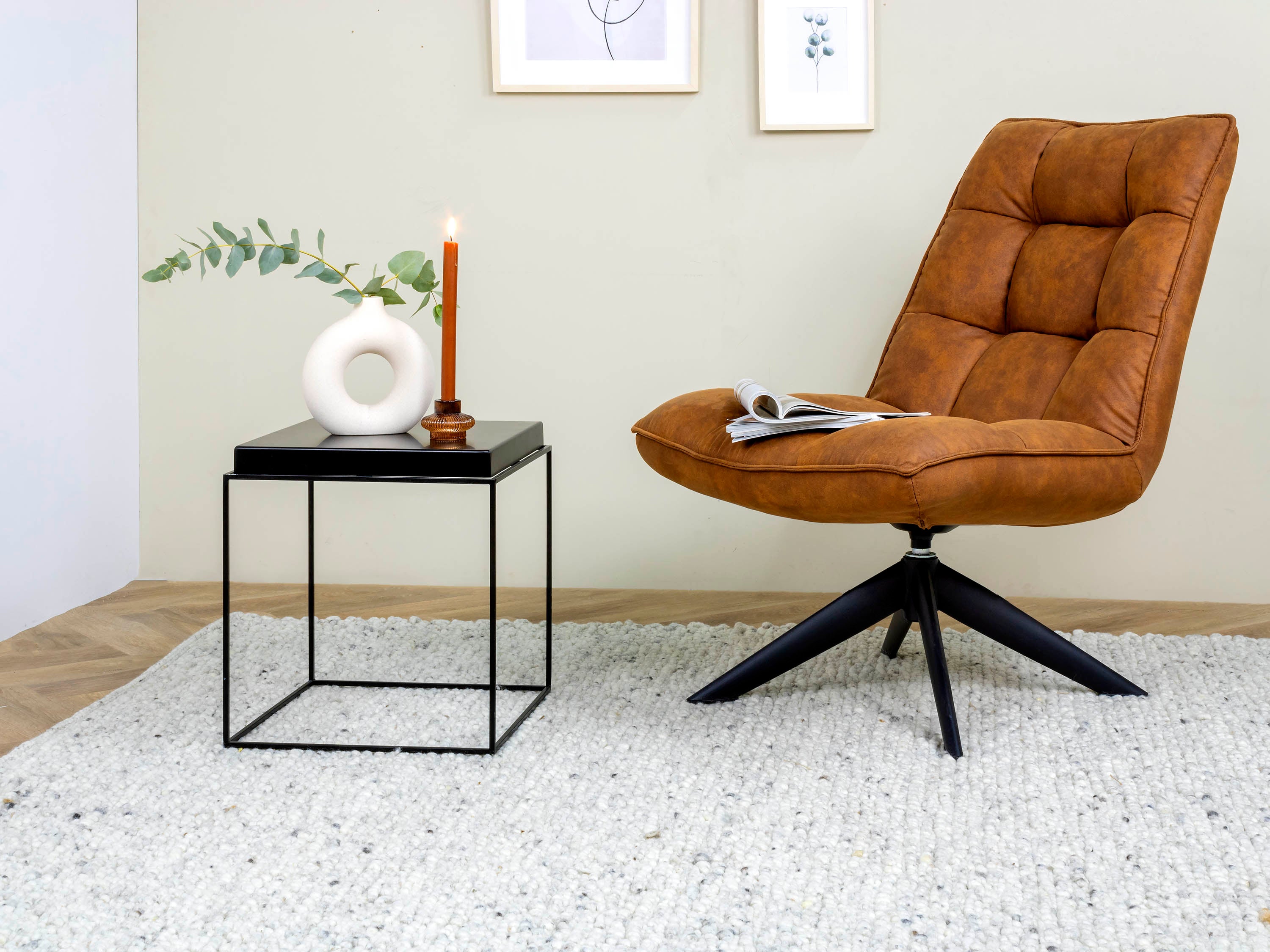 Structuur vloerkleed MOMO Rugs Sirmione 133