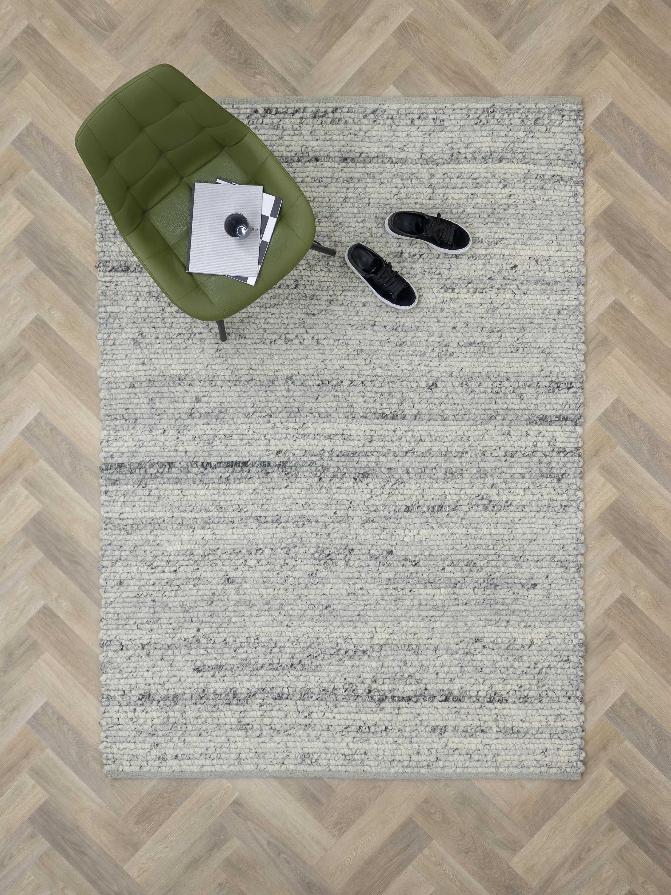 Vloerkleed MOMO Rugs Sten Grey