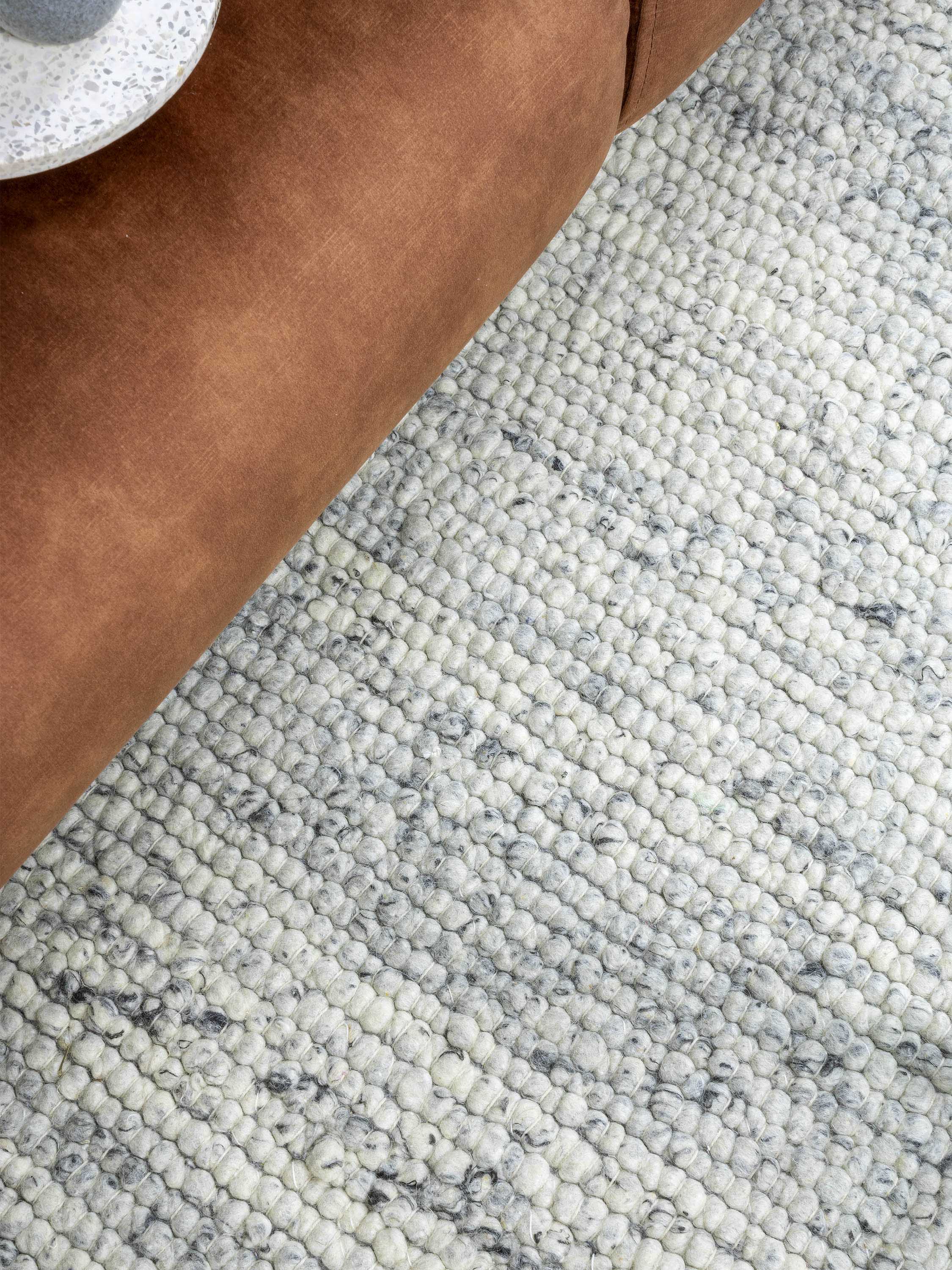 Vloerkleed MOMO Rugs Sten Grey Rond