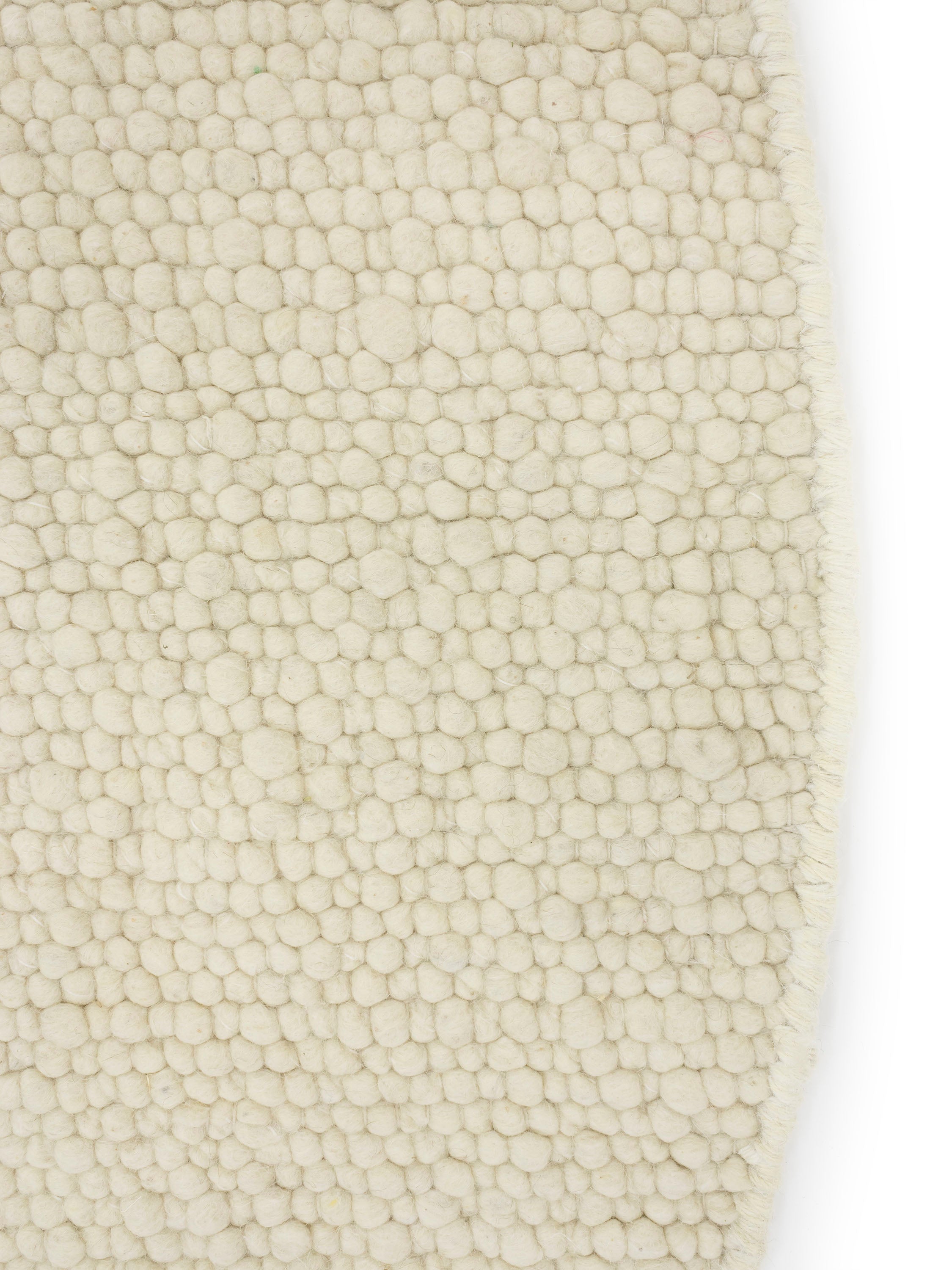 Vloerkleed MOMO Rugs Sten White Rond
