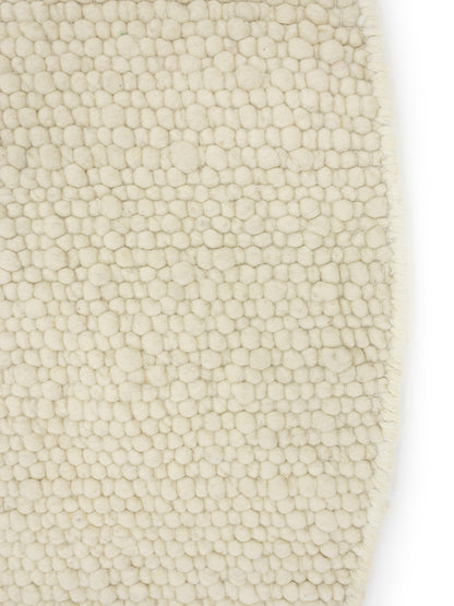 Vloerkleed MOMO Rugs Sten White Rond