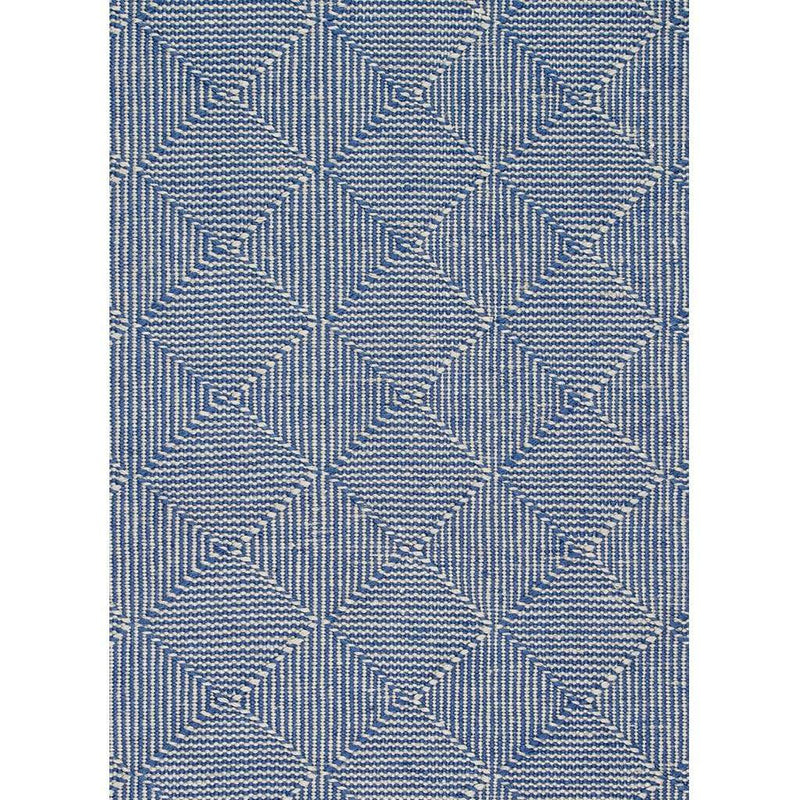 Laagpolig vloerkleed Claire Gaudion Zala Denim