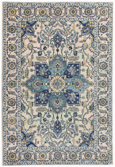 Laagpolig vloerkleed Easy Living Nova Persian Blue