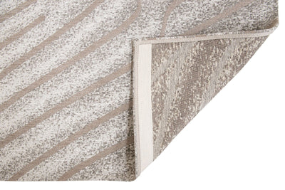 Laagpolig vloerkleed Louis de Poortere 9135 Waves Shores Amazon Mud