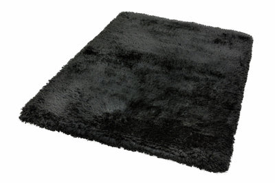 Hoogpolig vloerkleed Easy Living Plush Rug Black