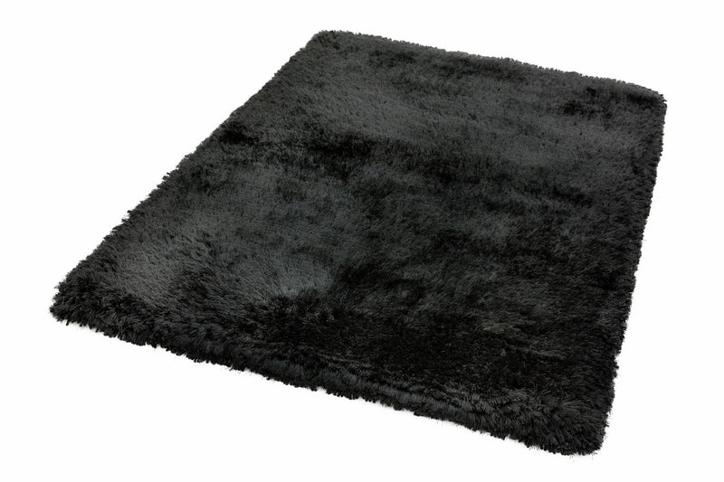 Hoogpolig vloerkleed Easy Living Plush Rug Black