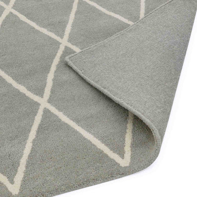 Laagpolig vloerkleed Easy Living Albany Diamond Silver
