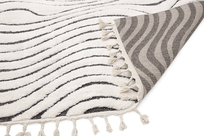 Hoogpolig vloerkleed Easy Living Ariana ar10 Ripple