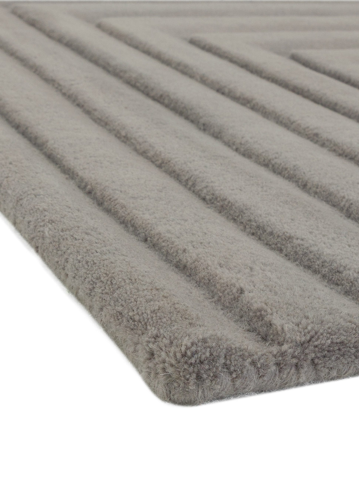 Laagpolig vloerkleed Easy Living Form Rug Silver