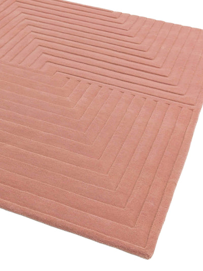 Laagpolig vloerkleed Easy Living Form Rug Pink