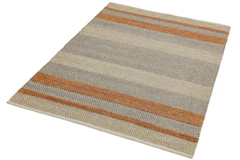 Laagpolig vloerkleed Easy Living Fields Coral