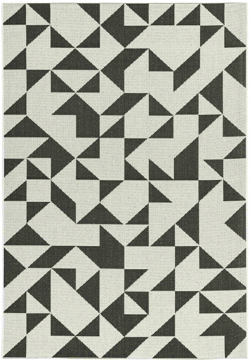 Laagpolig vloerkleed Easy Living Patio 18 Mono Flag