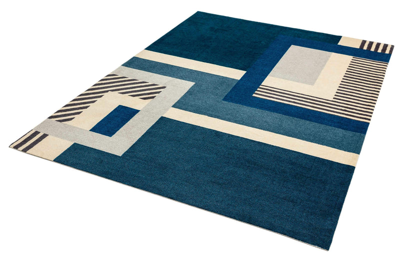 Laagpolig vloerkleed Easy Living Riley Rug rl01 Blue