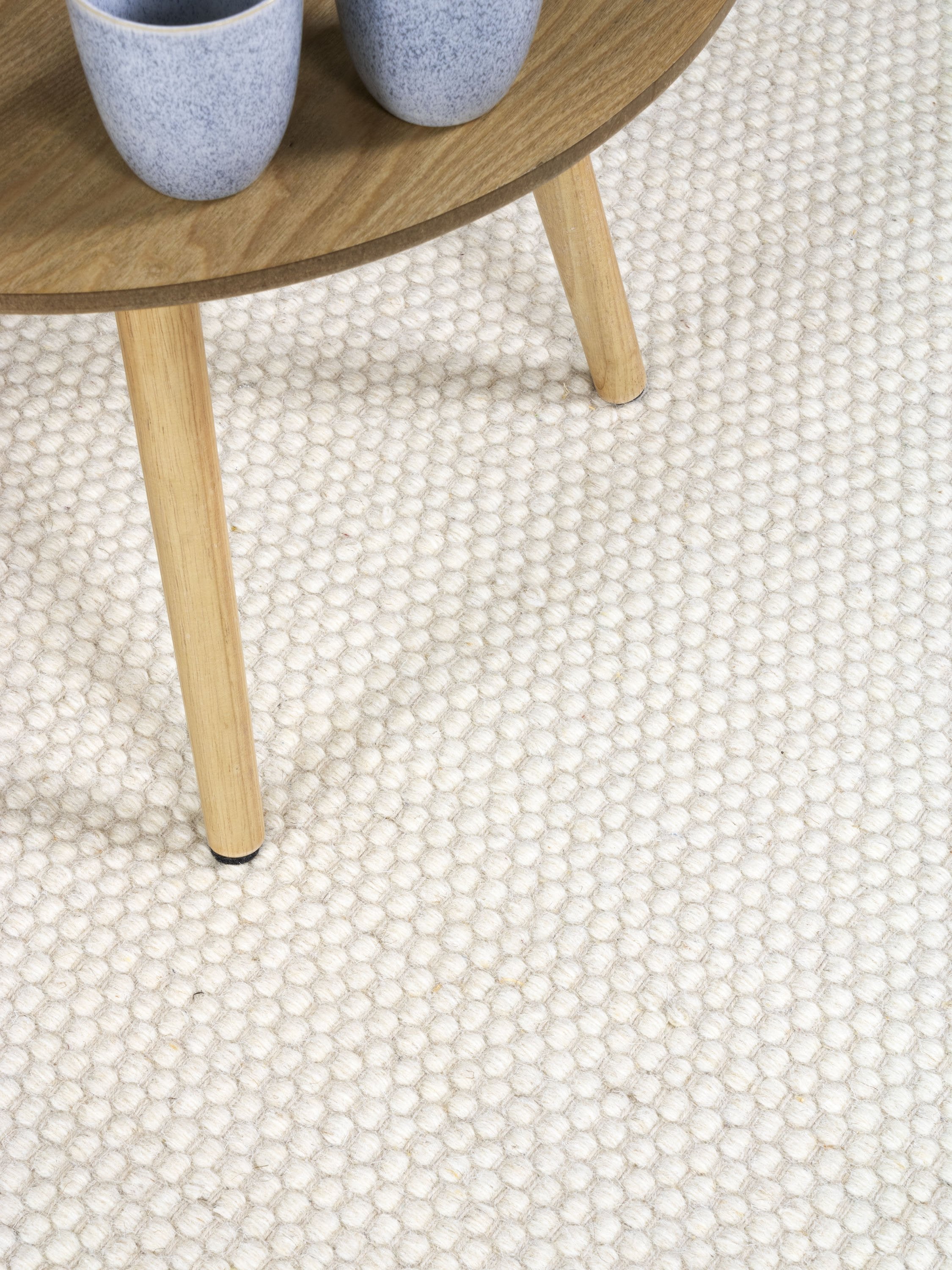 Laagpolig vloerkleed MOMO Rugs Teppe White