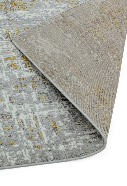 Laagpolig vloerkleed Easy Living  Orion or07 Abstract Yellow