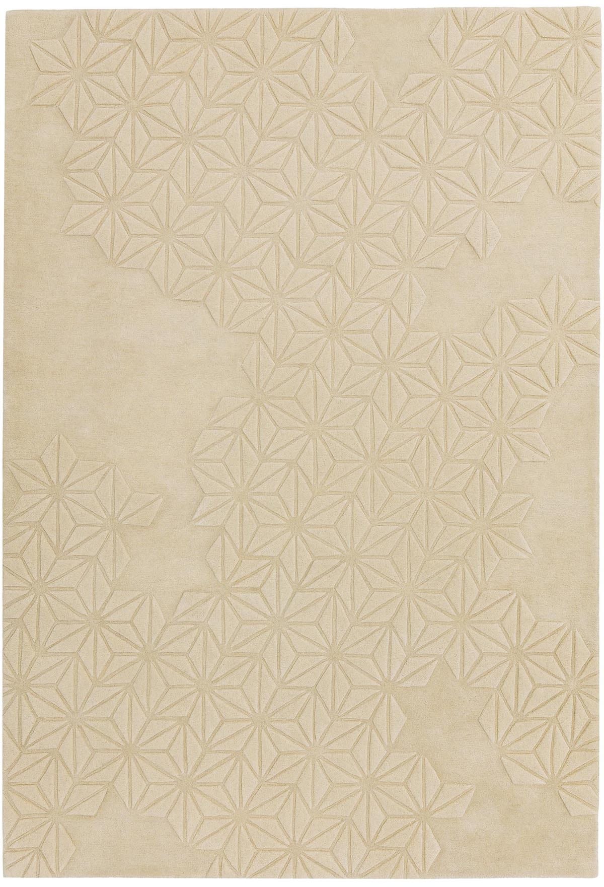 Laagpolig vloerkleed Easy Living Starburst Rug Natural
