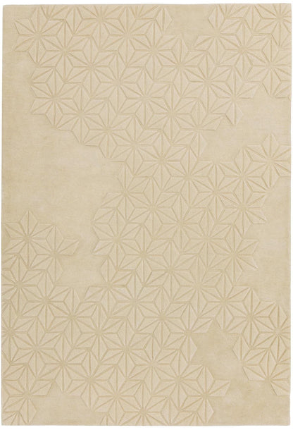 Laagpolig vloerkleed Easy Living Starburst Rug Natural