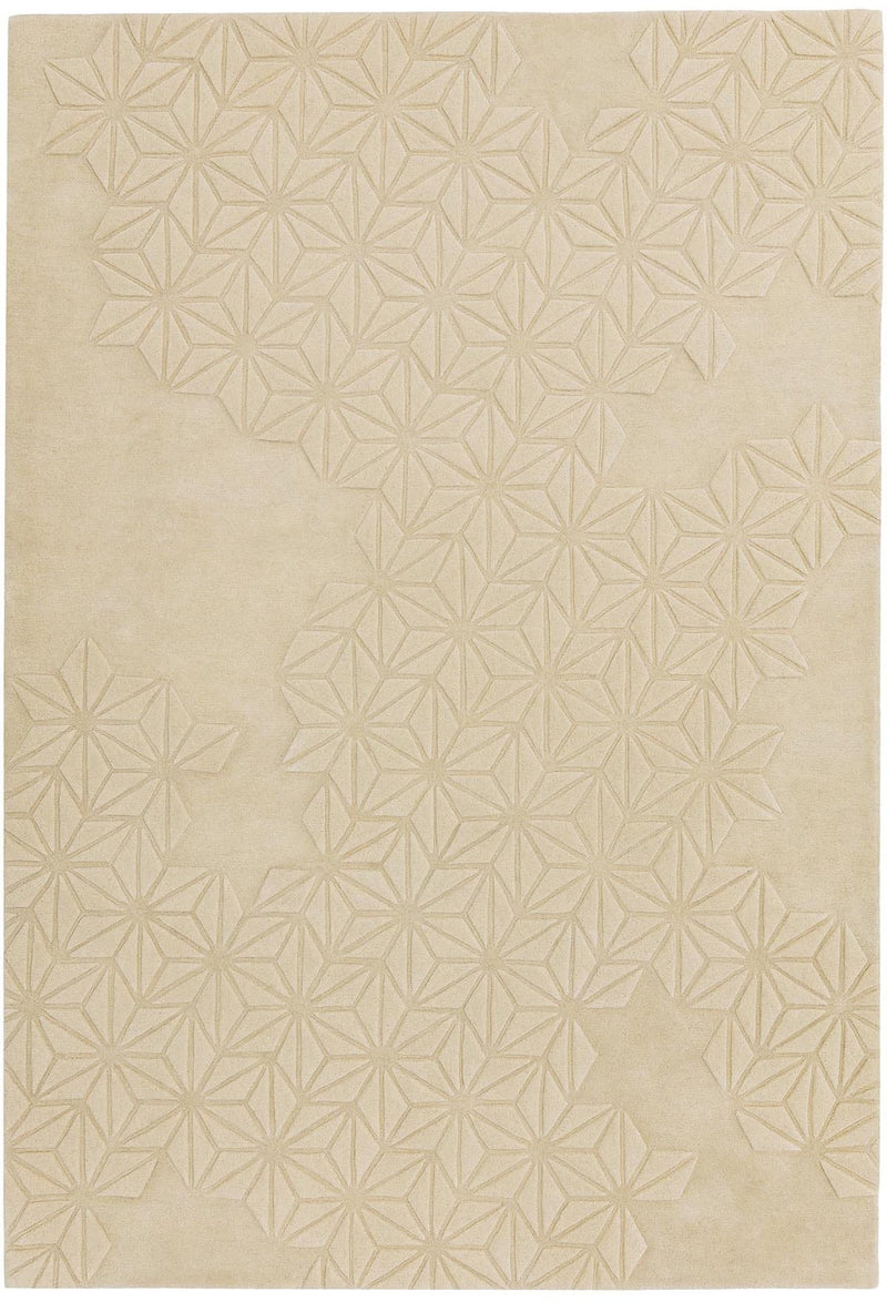 Laagpolig vloerkleed Easy Living Starburst Rug Natural