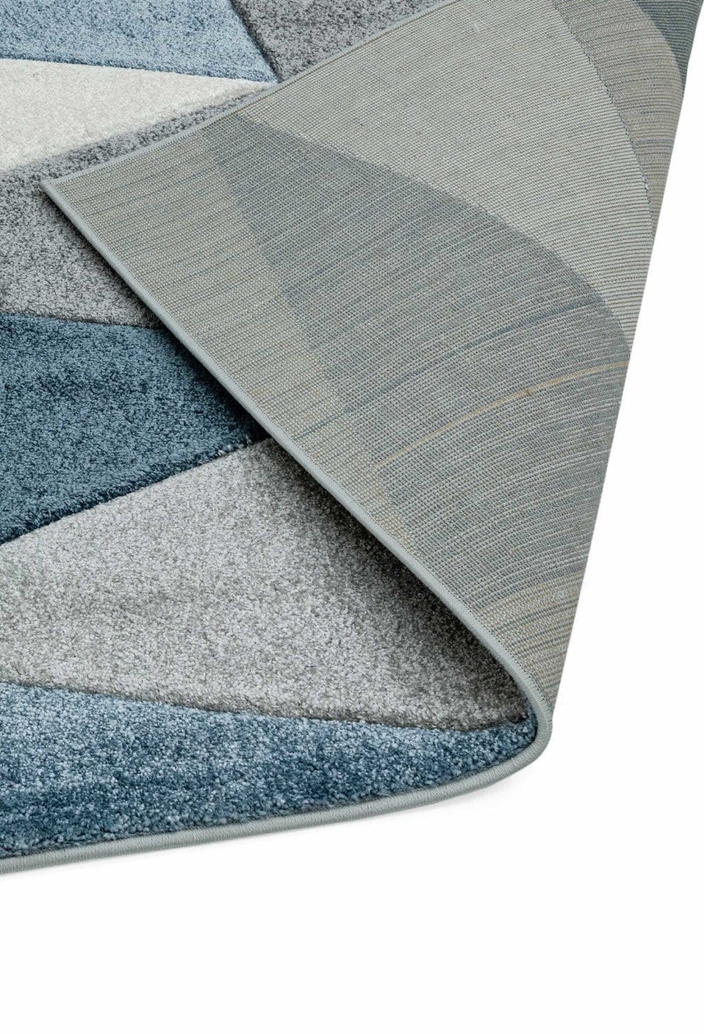 Laagpolig vloerkleed Easy Living Sketch Kite Blue