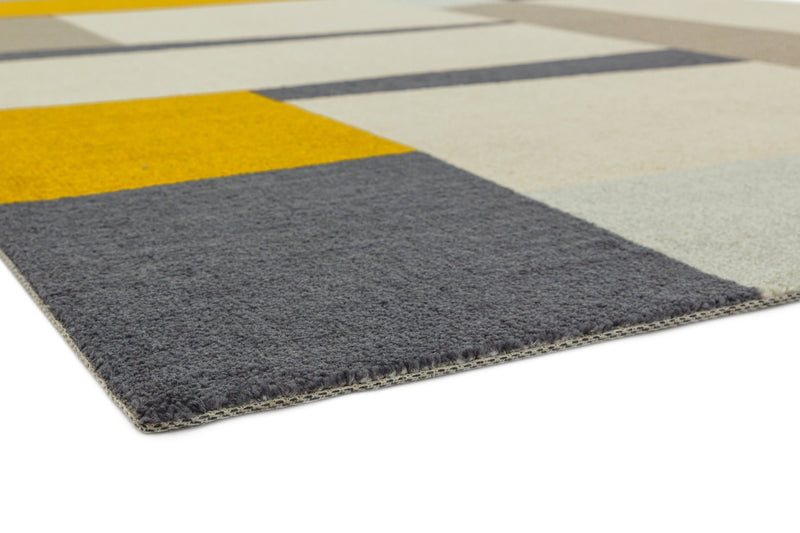 Laagpolig vloerkleed Easy Living Riley Rug rl04 Yellow