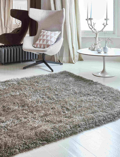 Hoogpolig vloerkleed Easy Living Cascade Rug Taupe