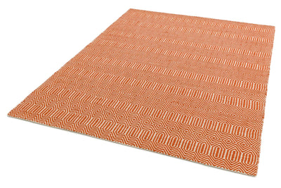 Laagpolig vloerkleed Easy Living Sloan Orange
