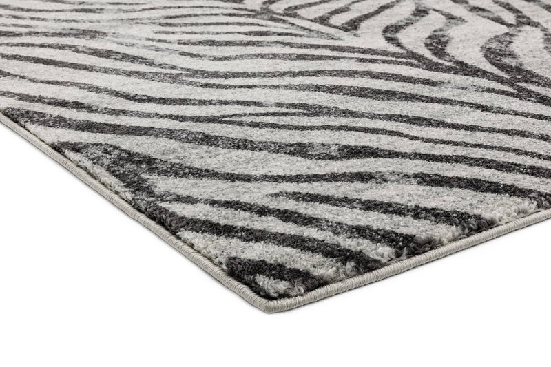 Laagpolig vloerkleed Easy Living Nova Zebra Grey