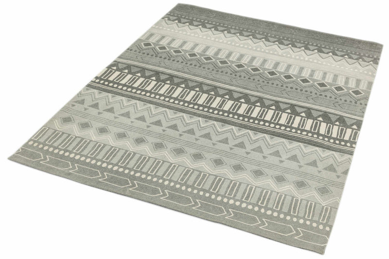 Laagpolig vloerkleed Easy Living Onix 10 Tribal Mix Grey