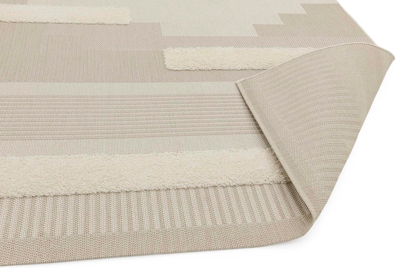 Vloerkleed Easy Living Monty Natural Cream Geometric