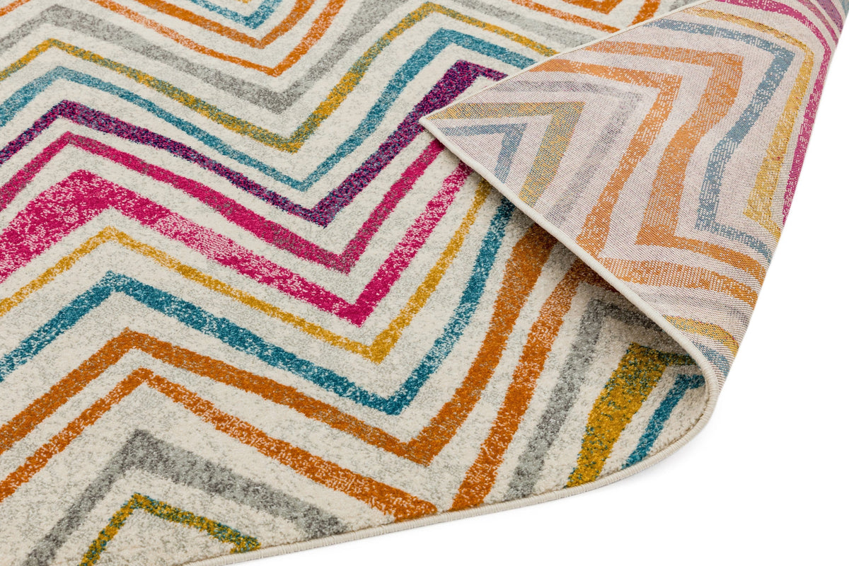 Laagpolig vloerkleed Easy Living Nova Rhythm Multi