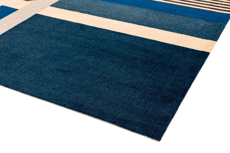 Laagpolig vloerkleed Easy Living Riley Rug rl01 Blue