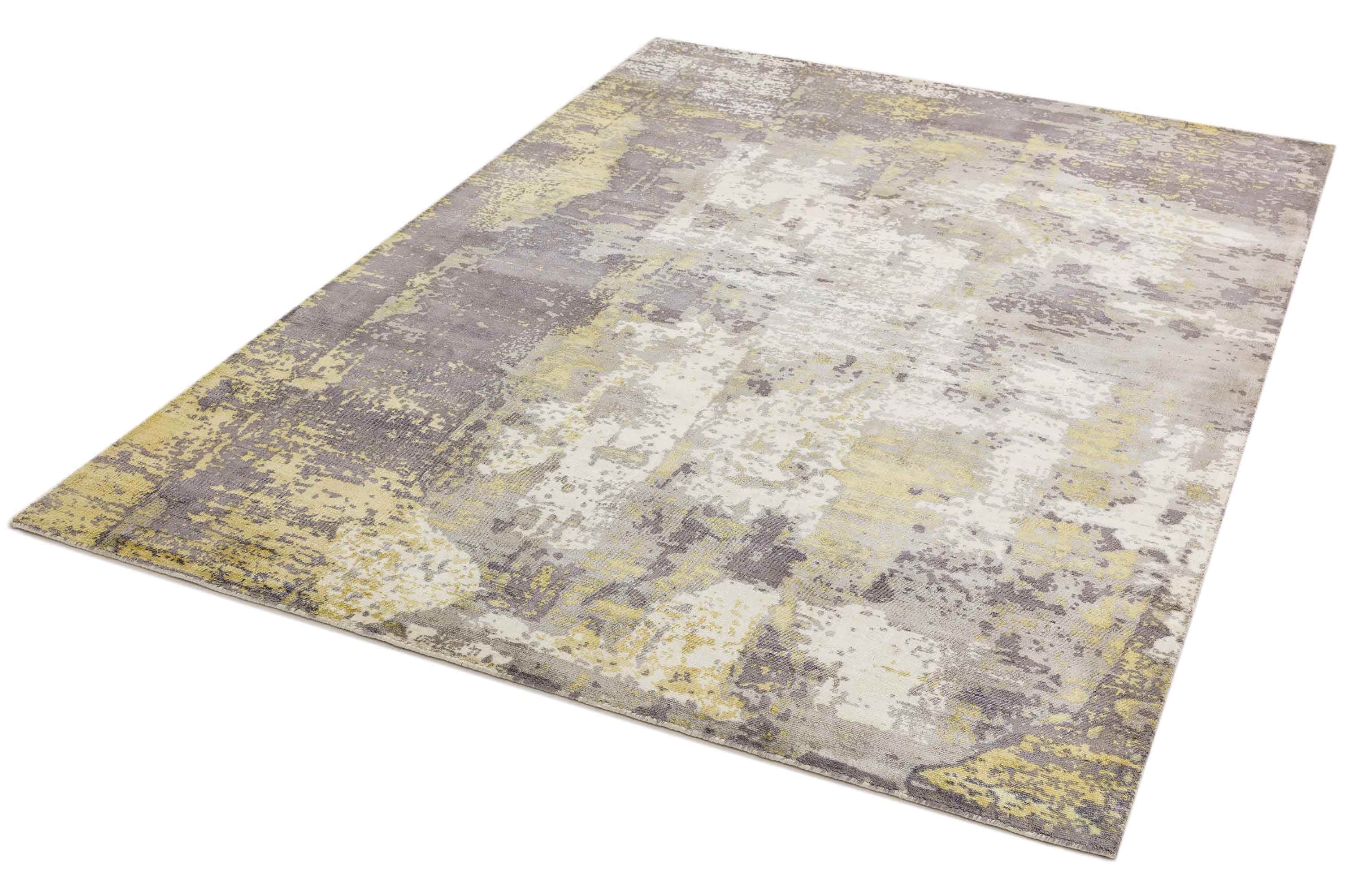 Laagpolig vloerkleed Easy Living Gatsby Gold