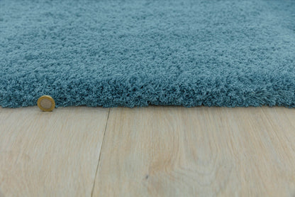 Hoogpolig vloerkleed Easy Living Lulu Soft Touch Rug Duck Egg