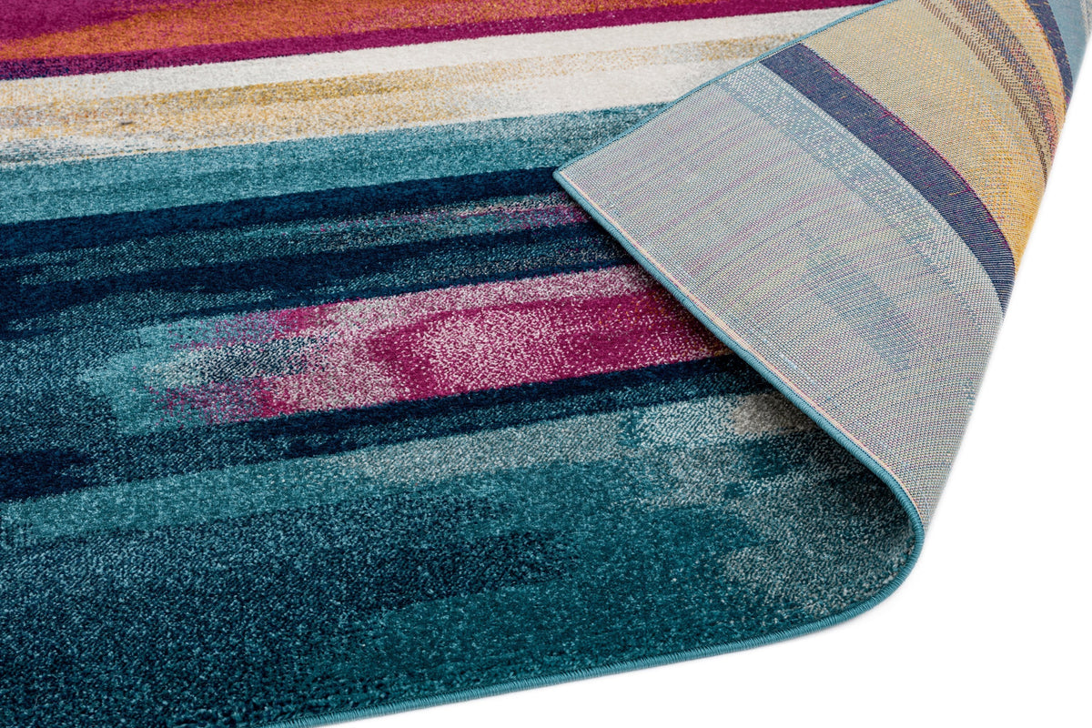 Laagpolig vloerkleed Easy Living Nova Stripe Multi