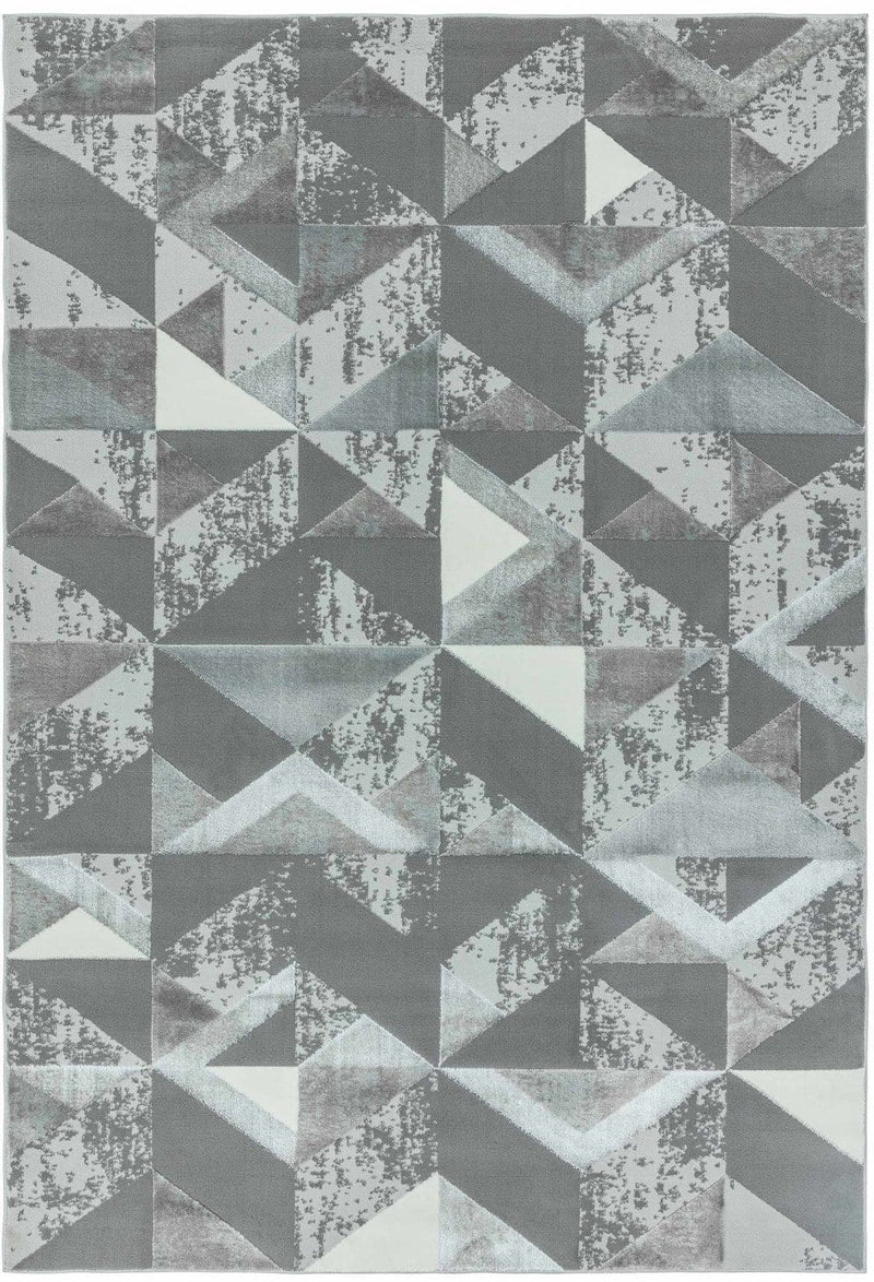 Laagpolig vloerkleed Easy Living Orion or009 Flag Silver
