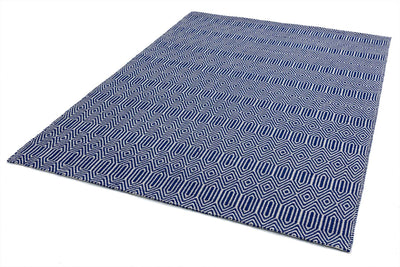 Laagpolig vloerkleed Easy Living Sloan Blue
