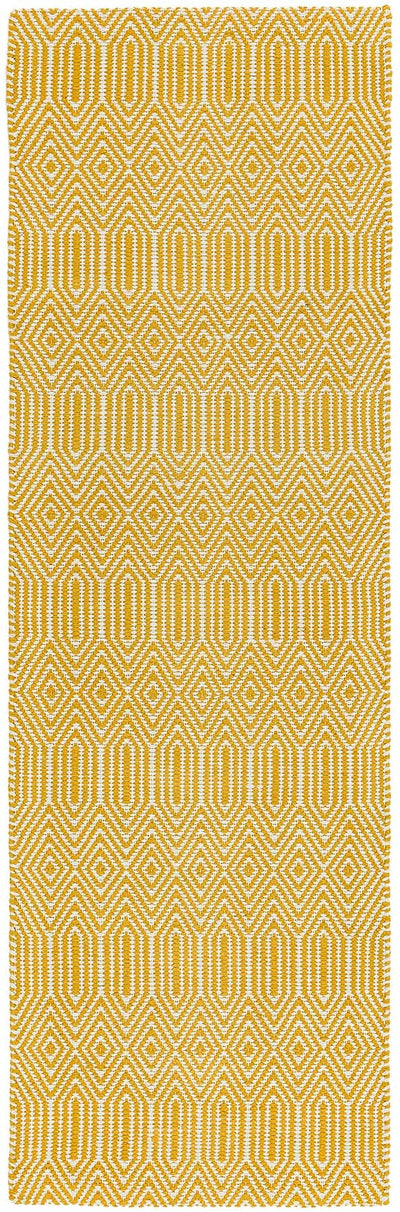 Laagpolig vloerkleed Easy Living Sloan Mustard