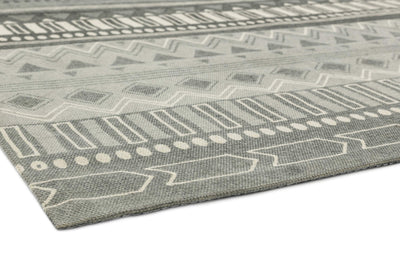 Laagpolig vloerkleed Easy Living Onix 10 Tribal Mix Grey