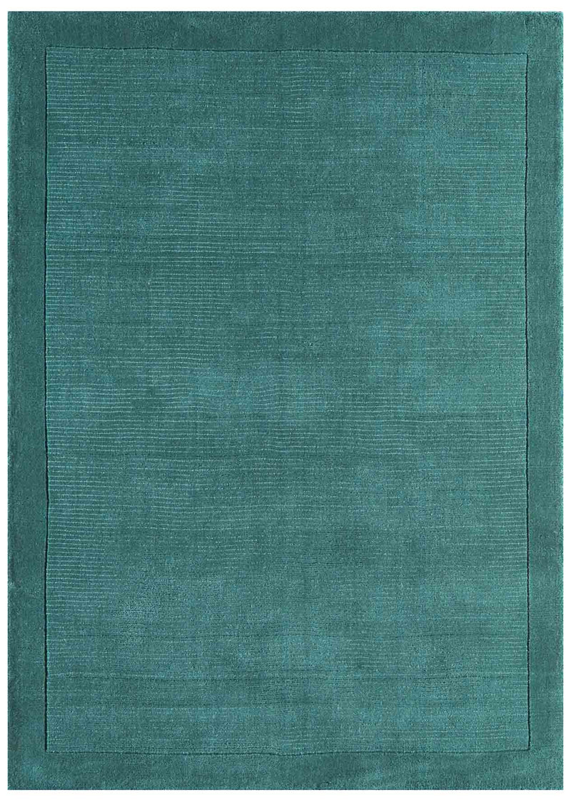 Laagpolig vloerkleed Easy Living York Rug Teal