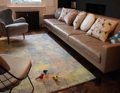 Laagpolig vloerkleed Easy Living Camden Rug Cream