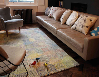 Laagpolig vloerkleed Easy Living Camden Rug Cream