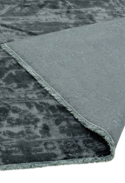 Laagpolig vloerkleed Easy Living Zehraya Charcoal Abstract