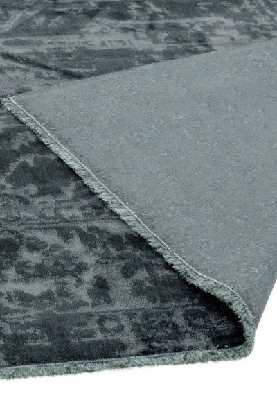 Laagpolig vloerkleed Easy Living Zehraya Charcoal Abstract