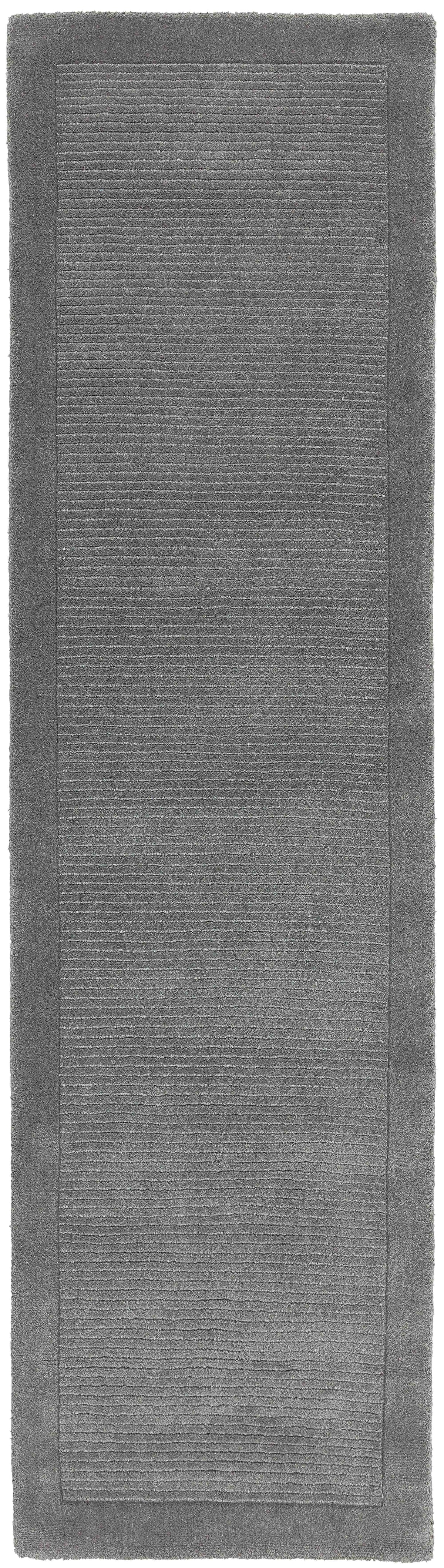 Laagpolig vloerkleed Easy Living York Runner Grey