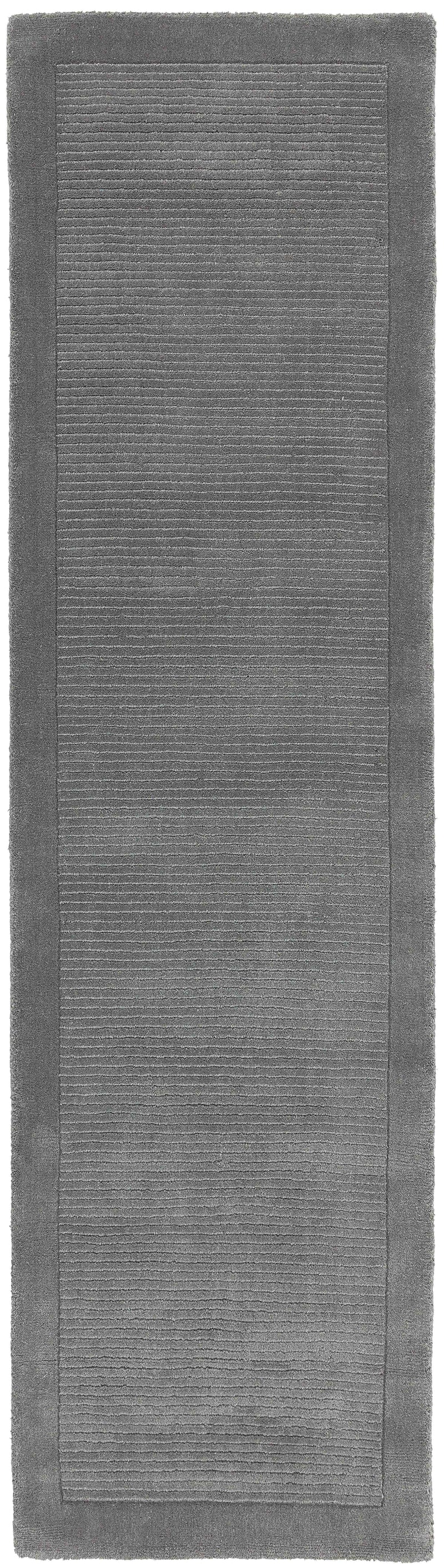 Laagpolig vloerkleed Easy Living York Runner Grey