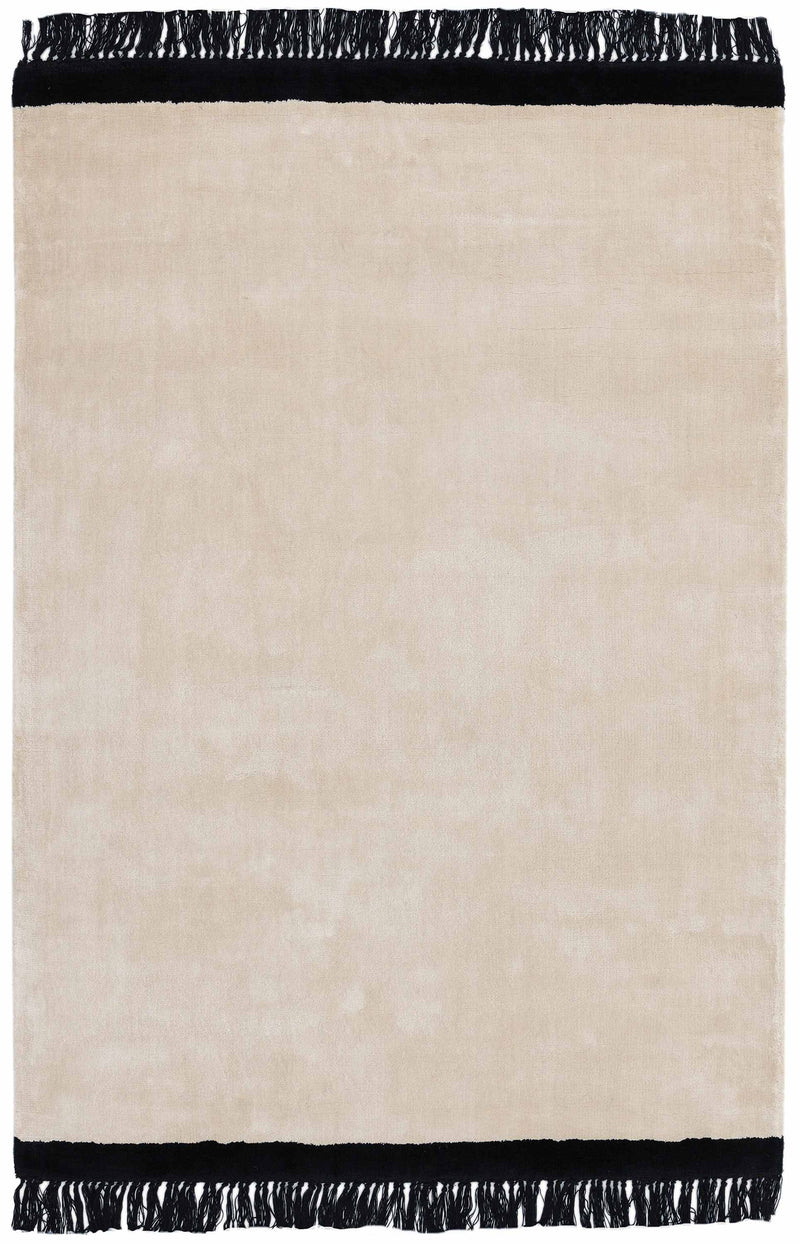 Laagpolig vloerkleed Easy Living Elgin Rug Cream Black Border