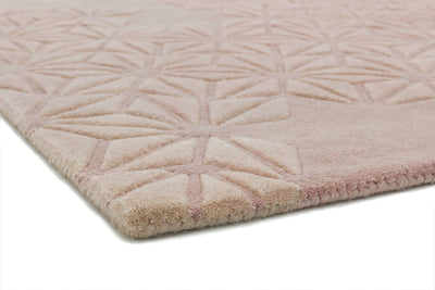 Laagpolig vloerkleed Easy Living Starburst Rug Pink